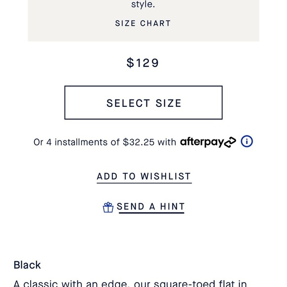 Rothy’s the square flat shoe - Picture 6 of 7